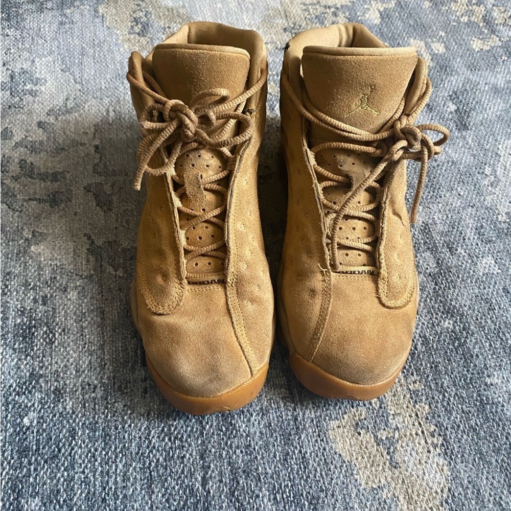 Tan Air Jordan Sneakers